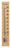 Artikeldetailsicht - Fackelmann Thermometer 18 cm Holz