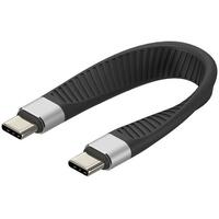 Techly USB4 Gen3 C auf C Flexibles Kabel