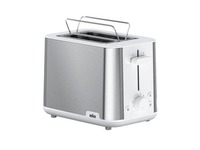 Braun HT 1510 2 snede(n) 900 W Roestvrijstaal, Wit