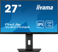iiyama ProLite XUB2793QS-B1 Computerbildschirm 68,6 cm (27") 2560 x 1440 Pixel Wide Quad HD LED Schwarz