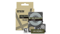 Epson LK-5QWJ Khaki, Wit