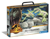 Clementoni Science & Play - Jurassic World 3 - Dino 2 In 1 Trex e Pteranodonte