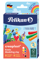 Pelikan 606035 materiaal voor pottenbakken en boetseren Klei 160 g Verschillende kleuren 1 stuk(s)