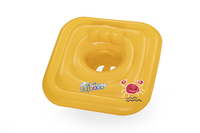 Bestway Swim Safe ABC WonderSplash Square 3-Ring Inflatable Baby Boat Float 76 cm x 76 cm