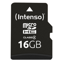 Intenso 3403470 pamięć flash 16 GB MicroSDHC Klasa 4