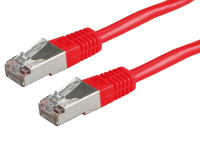 ROLINE FTP-Patch Cable Cat5e, Red, 7m netwerkkabel Rood F/UTP (FTP)