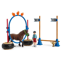 schleich FARM WORLD Pony agility wedstrijd - 42482