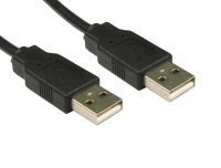 Cables Direct 3m USB 2.0 A, M - M USB cable USB A Black
