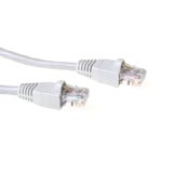 ACT UTP Category 5E, Cross-Over, Ivory, European assembly 0.5m cable de red 0,5 m