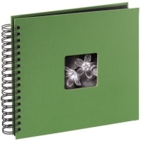 Hama "Fine Art" Spiral Album, apple-green, 26x24/50 álbum de foto y protector Verde 10 x 15, 13 x 18