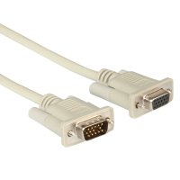 ROLINE VGA kabel HD15 M/F 3,0m