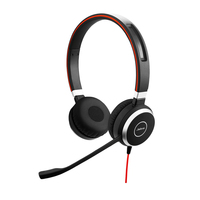 Jabra Evolve 40 Headset Vezetékes Fejpánt Iroda/telefonos ügyfélközpont Fekete