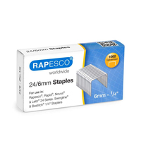Rapesco S24607Z3 staples Staples pack 1000 staples
