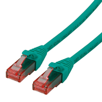 ROLINE 21.15.2534 kabel sieciowy Zielony 1,5 m Cat6 U/UTP (UTP)