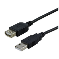 MCL MC922AMFGE-2M câble USB USB 2.0 USB A Noir