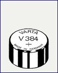 Varta V384 household battery Single-use battery Silver-Oxide (S)