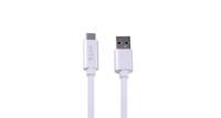 LMP 16652 USB cable 1 m USB 3.2 Gen 1 (3.1 Gen 1) USB A USB C Silver