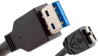 Belkin SuperSpeed micro USB 3.0 USB-kabel 1,8 m USB A Micro-USB B Zwart