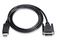 Microconnect DPDVIMM300 câble vidéo et adaptateur 3 m DisplayPort Noir