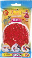 Hama Beads Spielzeug Rohrförmige Perle Rot
