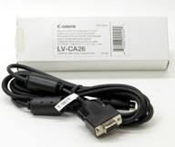 Canon LV-CA26 RS-232C CABLE Serien-Kabel Schwarz 2,75 m