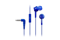 Panasonic RP-TCM115E Headset Bedraad In-ear Oproepen/muziek Blauw