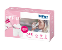 BWT 814544 Manueller Wasserfilter Pink, Weiß