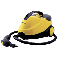 H.Koenig nv6200 Limpiador a vapor de cilindro 1,5 L Negro, Amarillo 2000 W