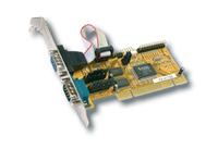 EXSYS 2S/1P Universal PCI Multi I/O card 32-Bit scheda di interfaccia e adattatore