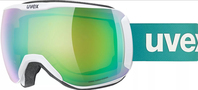 Uvex Downhill 2100 CV Wintersportbrille Weiß Unisex Grün Sphärisches Brillenglas