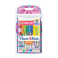 Papermate InkJoy Mini ST Meerkleurig Stick balpen Medium 10 stuk(s)