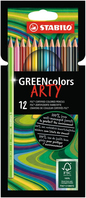 STABILO GREENcolors ARTY Multicolore 12 pièce(s)