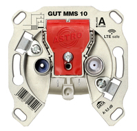 Astro GUT MMS 10 Steckdose Typ F Nickel