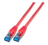 EFB Elektronik IPK-6A-U-TPE-RT-0050 Netzwerkkabel Rot 0,5 m Cat6a S/FTP (S-STP)
