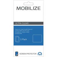 Mobilize MOB-SPC-XPERL2 scherm- & rugbeschermer voor mobiele telefoons Doorzichtige schermbeschermer 2 stuk(s)