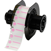 Brady B33-250-494-PK printer label Pink, White Self-adhesive printer label