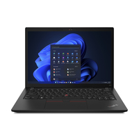 Lenovo ThinkPad X13 Intel® Core™ i7 i7-1260P Laptop 33,8 cm (13.3") Ekran dotykowy WUXGA 16 GB LPDDR5-SDRAM 512 GB SSD Wi-Fi 6E (802.11ax) Windows 11 Pro Czarny