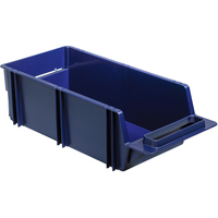 raaco 136709 Kleinteil/Werkzeugkasten Kasten für Kleinteile Polypropylen Blau