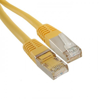 Qoltec 52316 networking cable Yellow 3 m Cat6a S/FTP (S-STP)