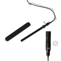 Fonestar FCM-812 micrófono Negro Micrófono para videocámara
