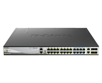 D-Link DMS-3130-30PS Gestito L3 10G Ethernet (100/1000/10000) Supporto Power over Ethernet (PoE) Nero