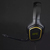 Konix UFC Headset Vezetékes Fejpánt Játék USB A típus Fekete, Sárga