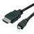 ROLINE 11445581 câble HDMI 2 m HDMI Type A (Standard) HDMI Type D (Micro) Noir