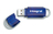Integral 64GB USB2.0 DRIVE COURIER BLUE USB flash drive USB Type-A 2.0 Blue, Silver