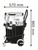 Bosch 0 601 9C3 300 Aspirateur 55 L Aspirateur sans sac Sec&humide 1380 W Sans sac