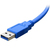 Techly 3.0m USB 3.0 A-Micro B M/M kabel USB 3 m USB 3.2 Gen 1 (3.1 Gen 1) USB A Micro-USB B Niebieski