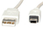 ITB 1.8 mt - Cavo Economy USB 2.0 / MiniUSB tipo B USB kábel 1,8 M USB A Mini-USB B Fehér