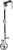 Laserliner RollPilot S6 Entfernungsmessrad Schwarz, Weiß 9999,9 m
