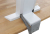 Ergotron WorkFit SR 61 cm (24 Zoll) Klemme Weiß