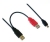 MCL MC922APB/2-1M câble USB 2 x USB A Mini-USB B Noir